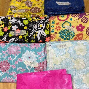 Assorted Cotton Fabric Lot #1 - 7 Pieces
